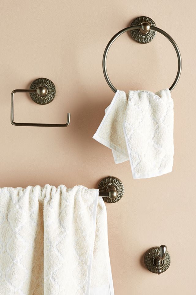 Floral Imprint Bath Hook #2