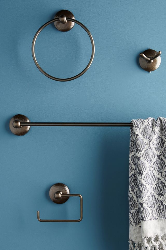 Hammered Towel Hook #2