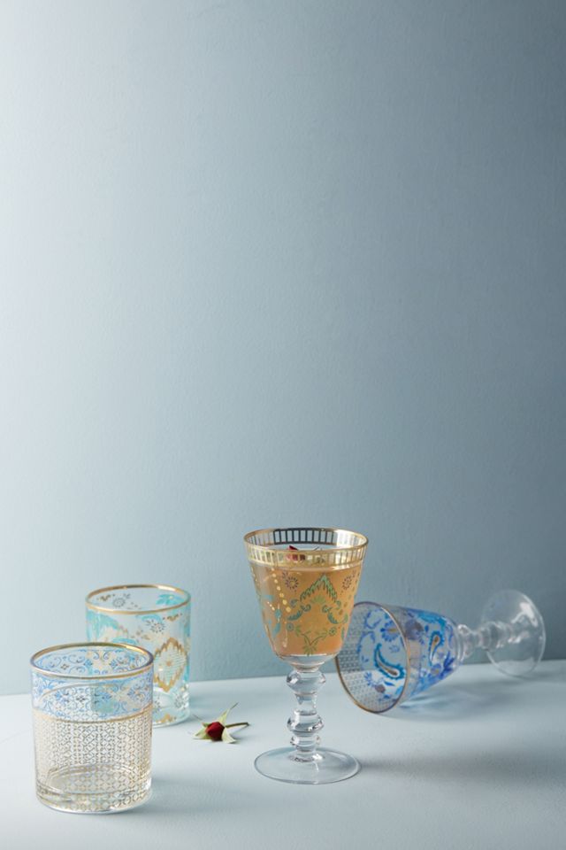 Be Our Guest Wine Glass #2