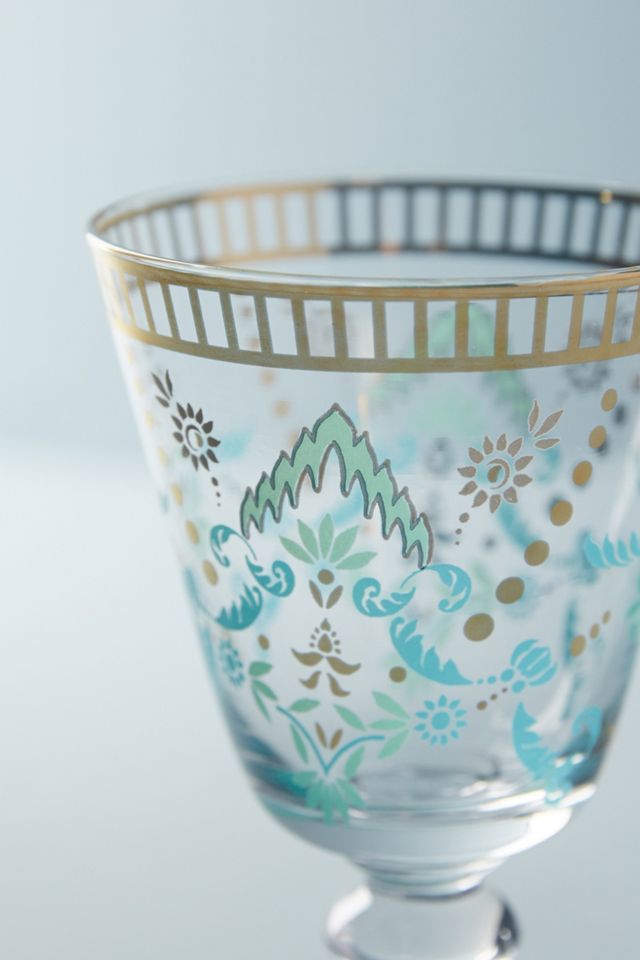 Be Our Guest Wine Glass #1