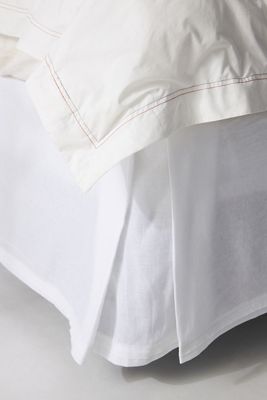 Relaxed Cotton-Linen Bed Skirt