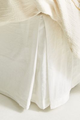 Relaxed Cotton-Linen Bed Skirt