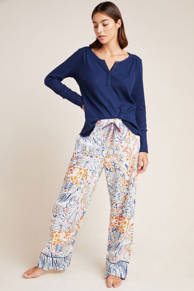 By Anthropologie Knit Pajama Pants