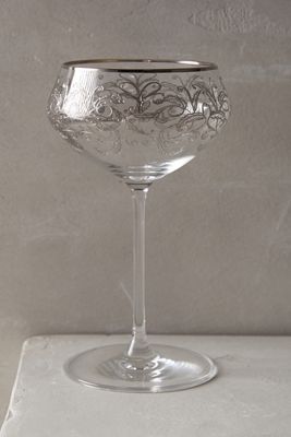 Etched Fern Coupe