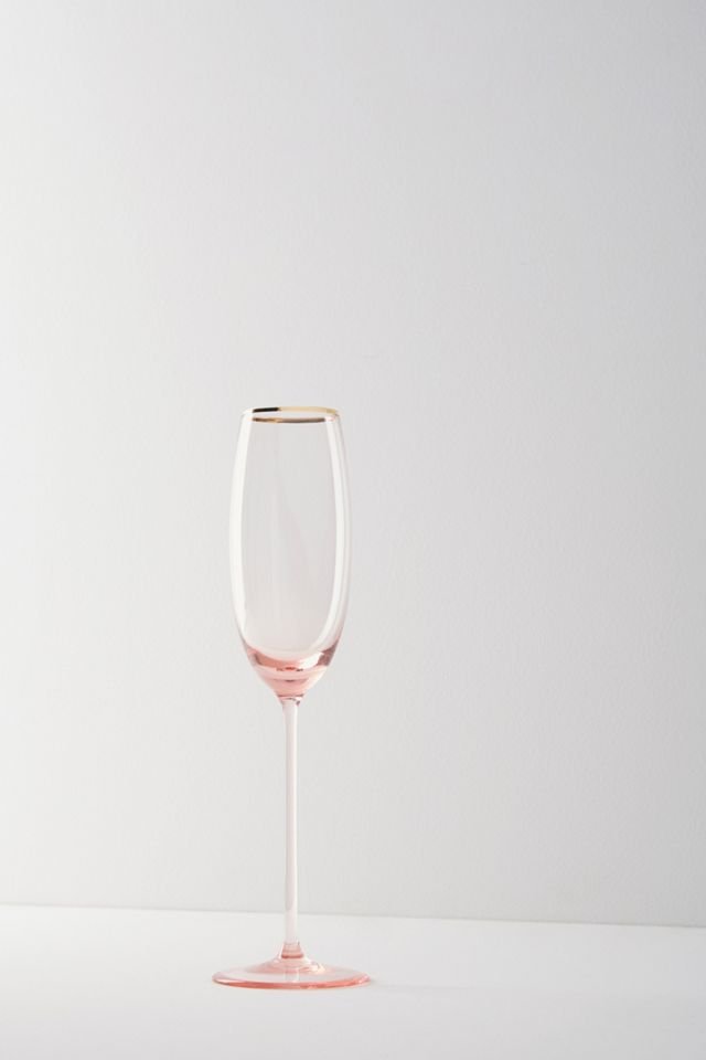 Gilded Rim Flute