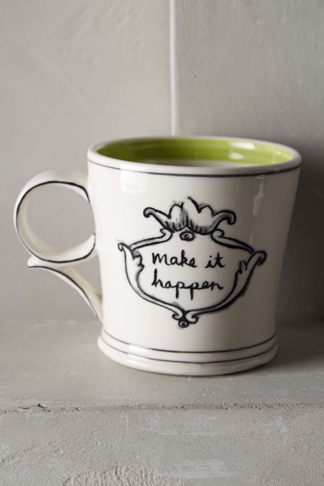 Crowned Leaf Mug #1