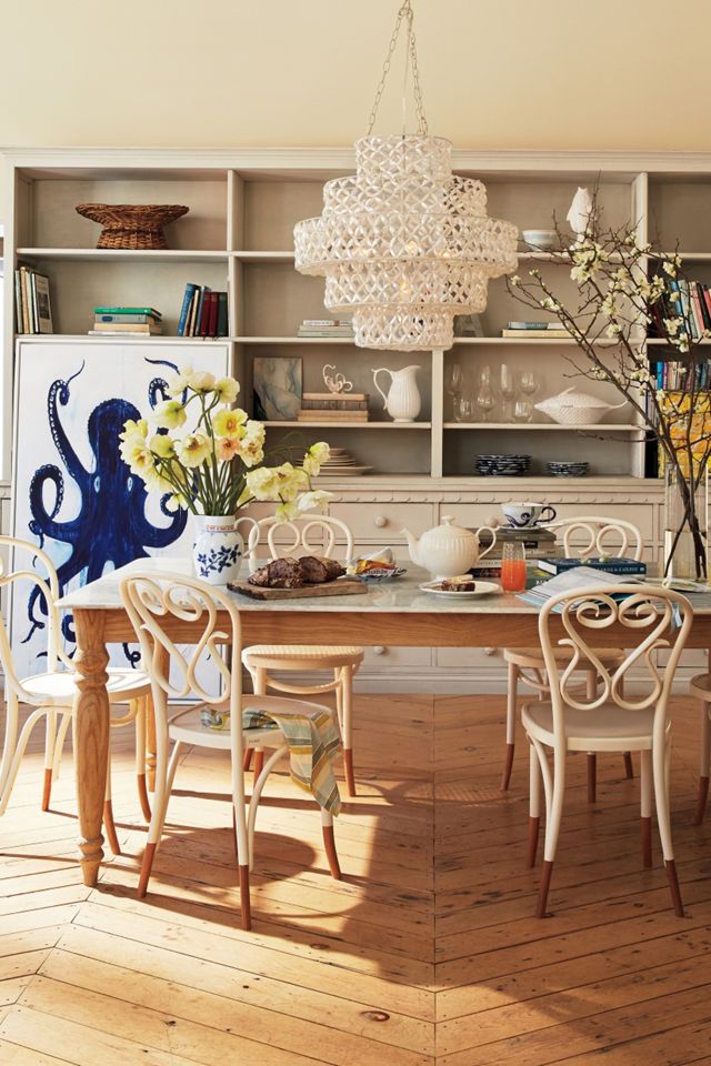 Polished Marble Dining Table, Rectangle #5
