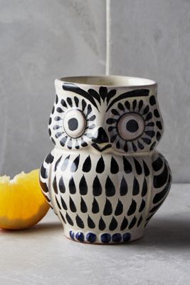 Folk Owl Mug