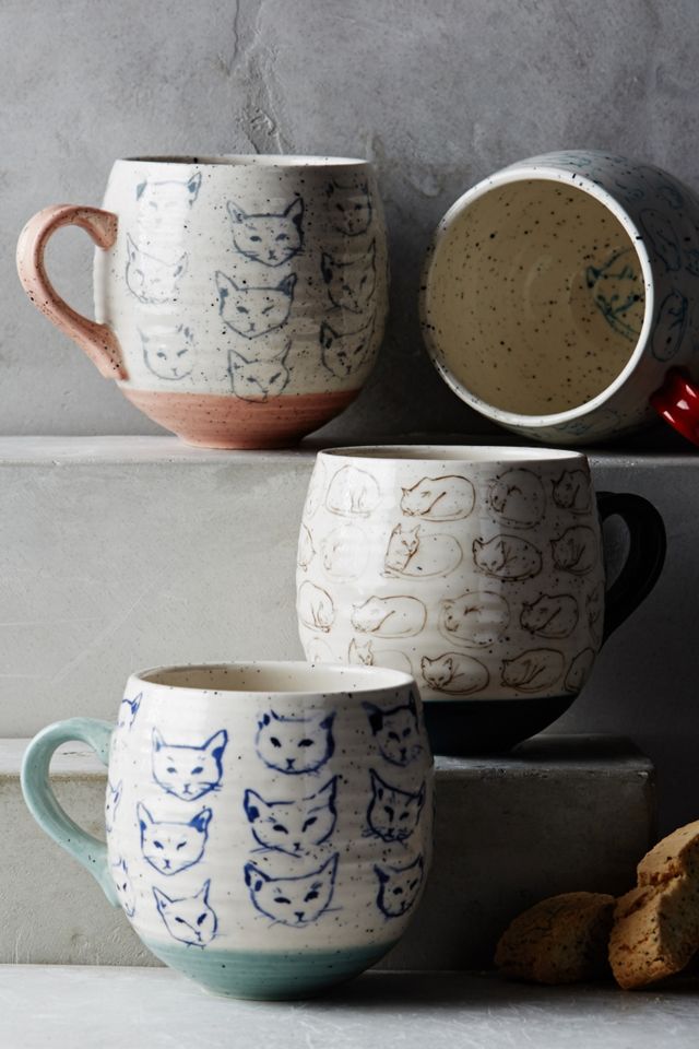 Cat Study Mug #1