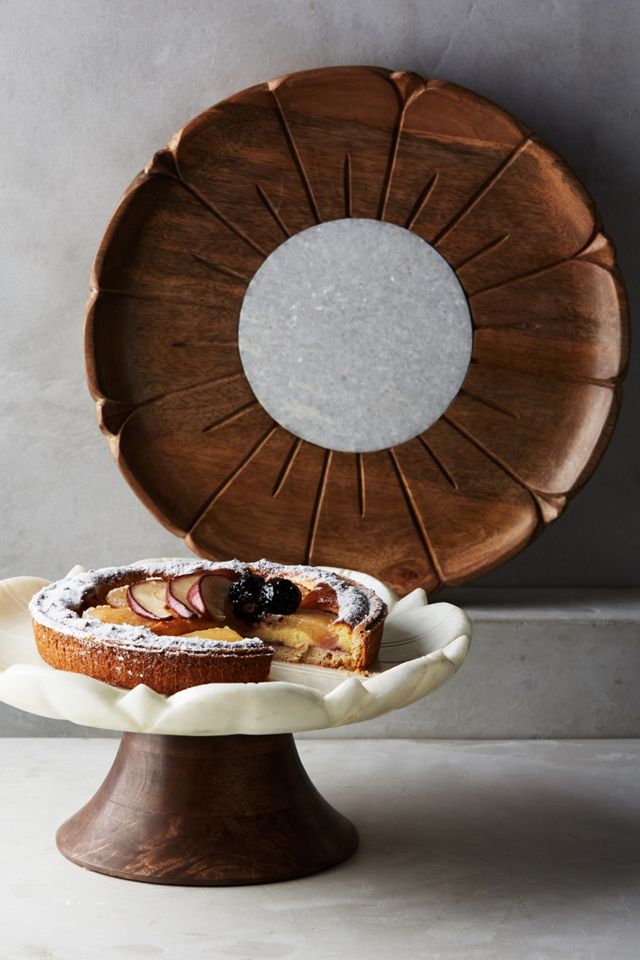 Marble Garden Cake Stand #1