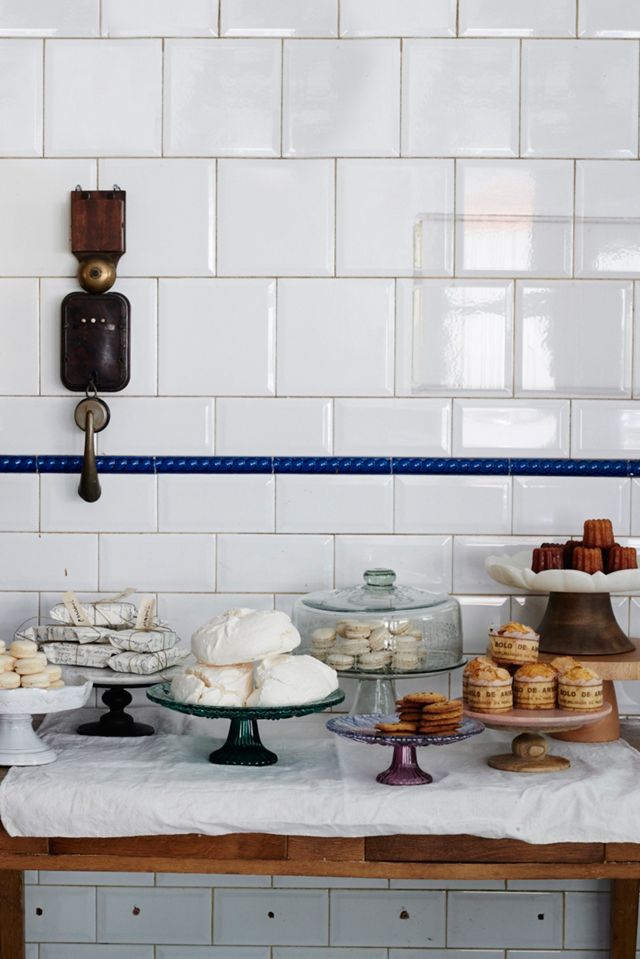 Marble Garden Cake Stand #2