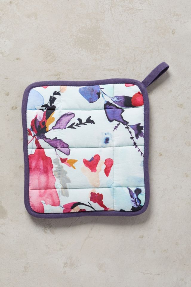 Wildflower Study Pot Holder #1
