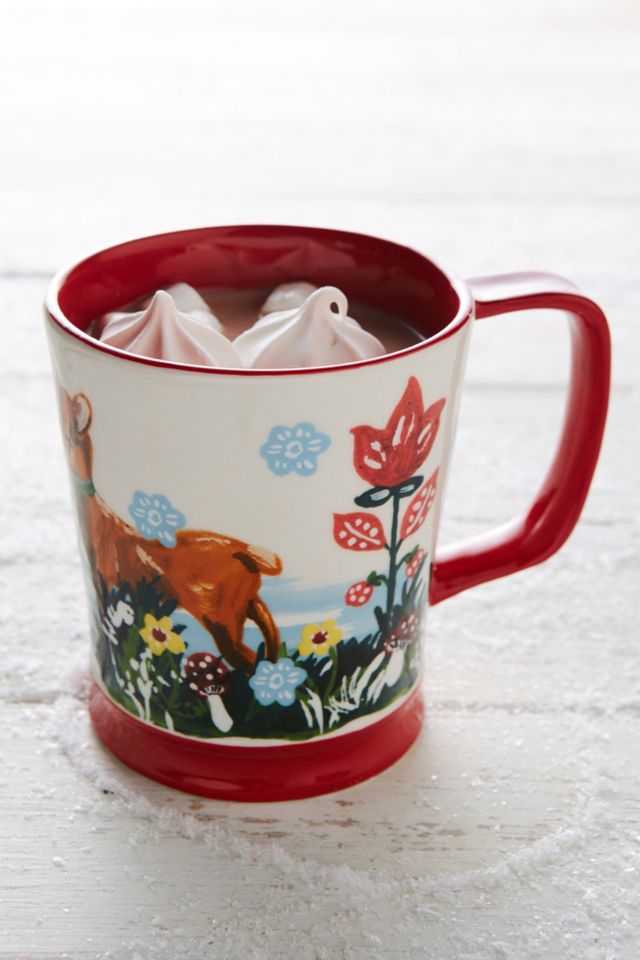 Snowy Salutation Mug #1