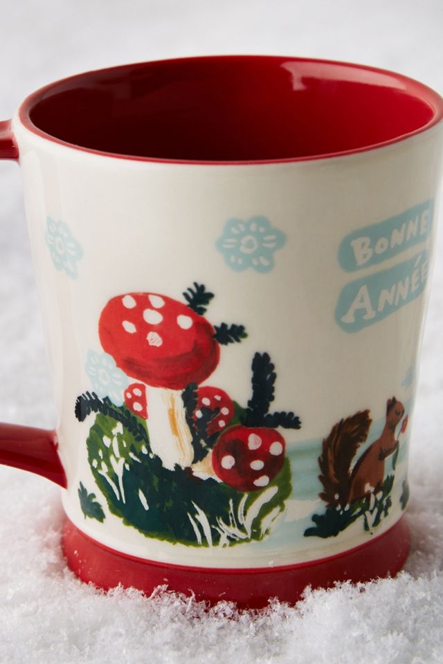 Snowy Salutation Mug #3