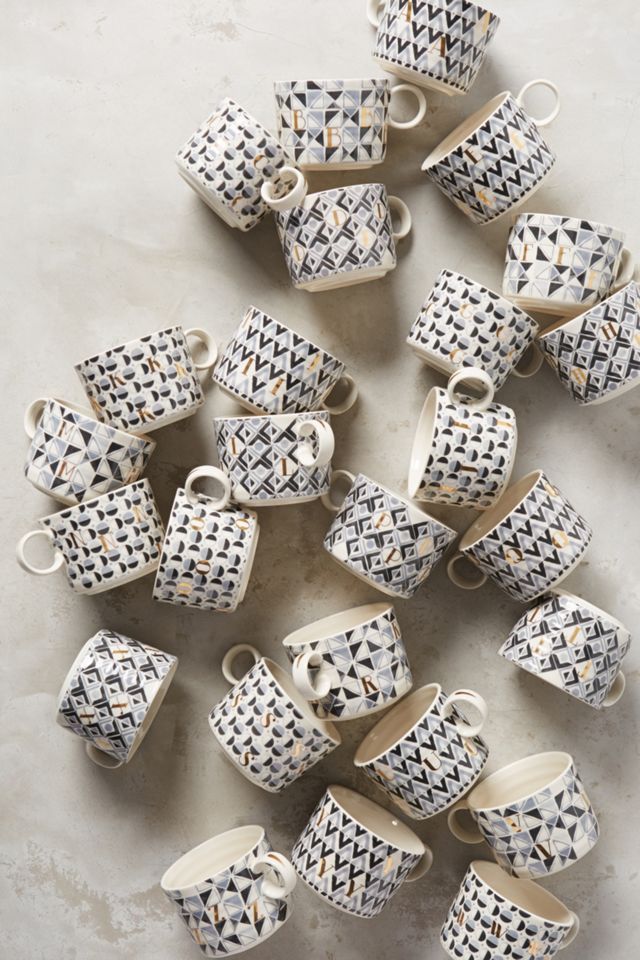 Optimist Monogram Mug #1