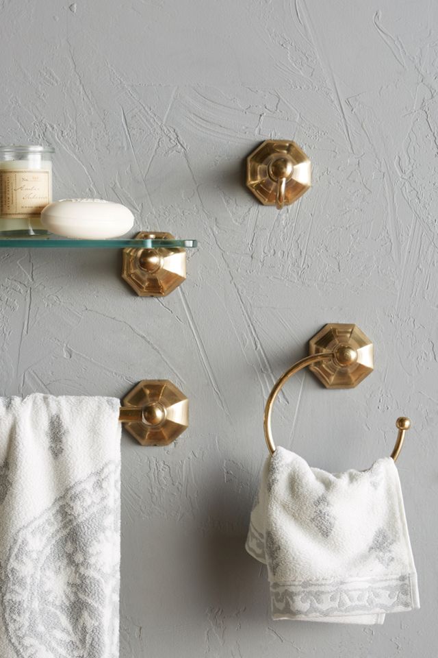 Brass Circlet Towel Ring #3