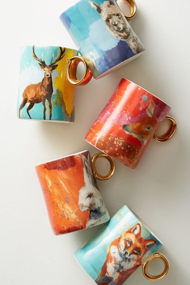 Winter Fauna Mug #1