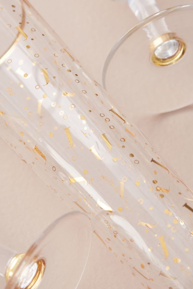 Salon Monogram Flute #3