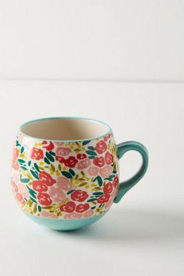 Painted Poppies Mug