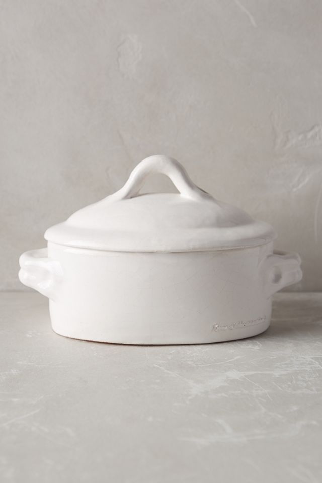Enameled Serret Oval Terrine #2