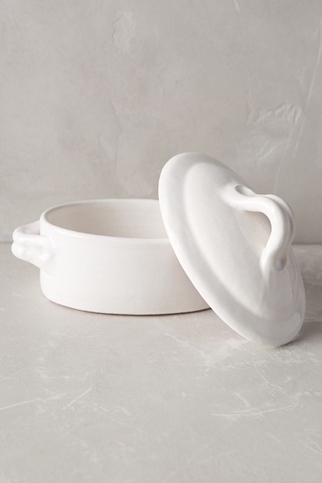 Enameled Serret Oval Terrine