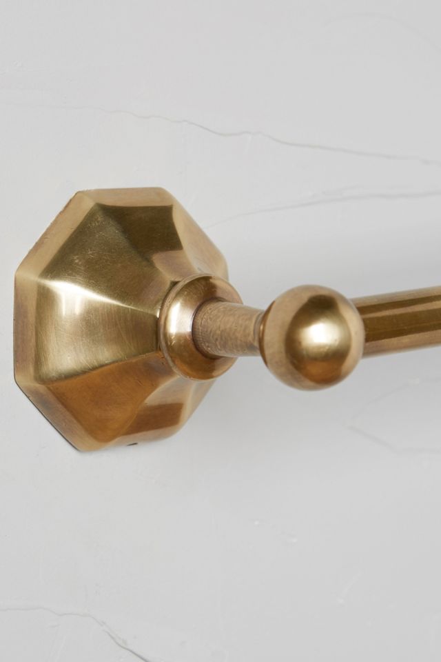 Brass Circlet Towel Bar #3