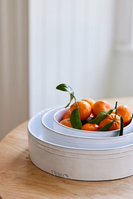 The Glenna Italian Earthenware Serving Bowls, Set of 4