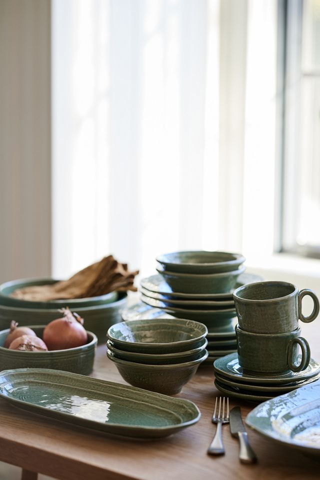The Glenna Italian Earthenware Serving Bowls, Set of 3 #3