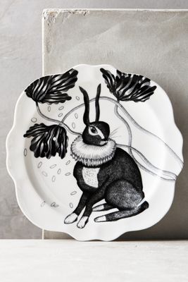Wild Masquerade Canape Plate
