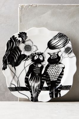 Wild Masquerade Canape Plate