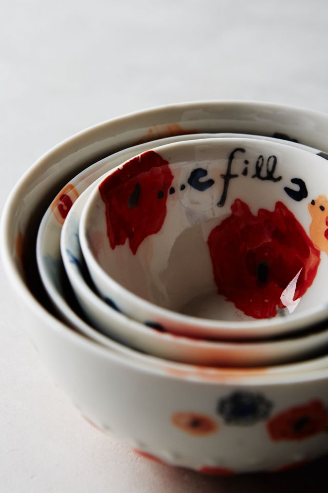 Handpainted Lucerne Measuring Cups #3