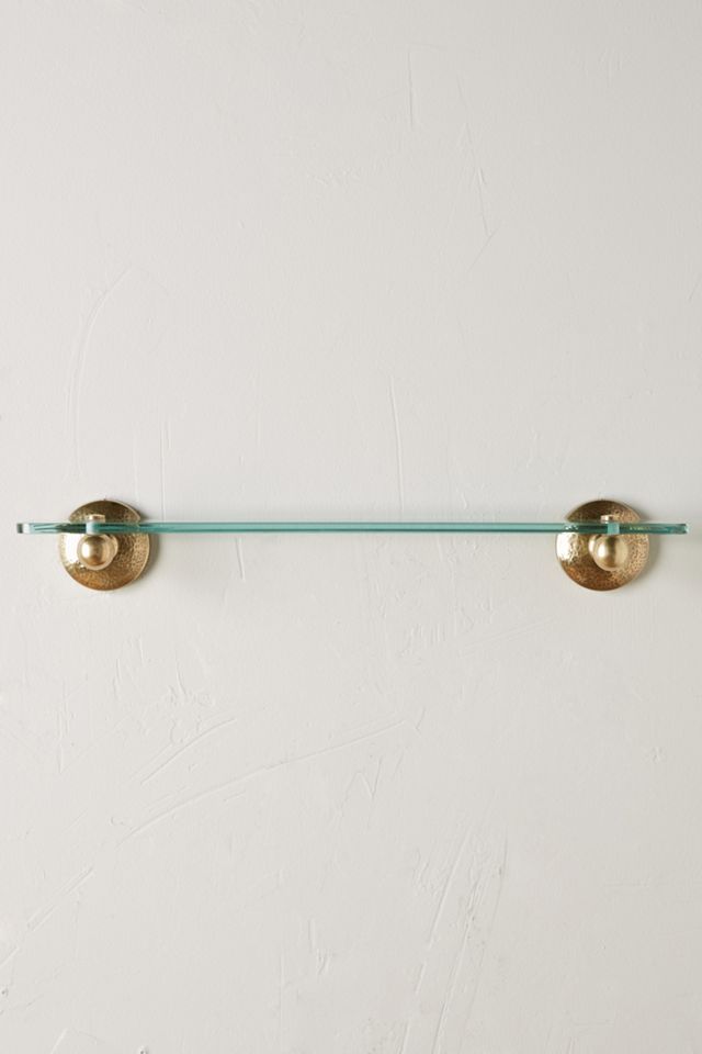 Hammered Bath Shelf #1