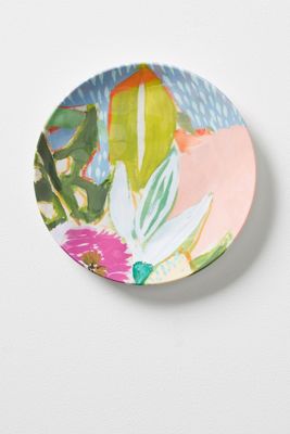 Lulie Wallace Melamine Canape Plate