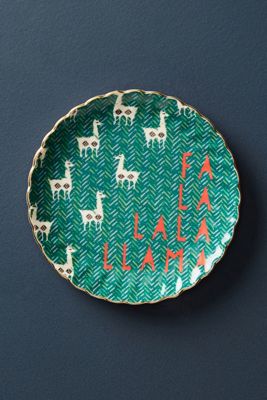 Joy & Cheer Canape Plate