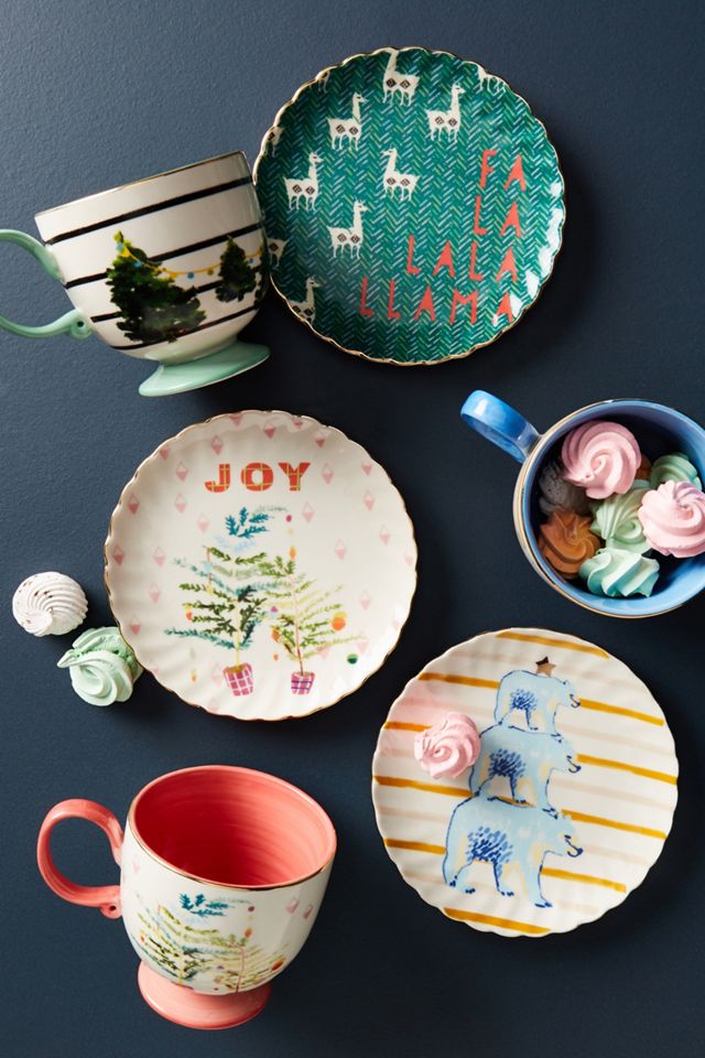 Joy & Cheer Canape Plate #2