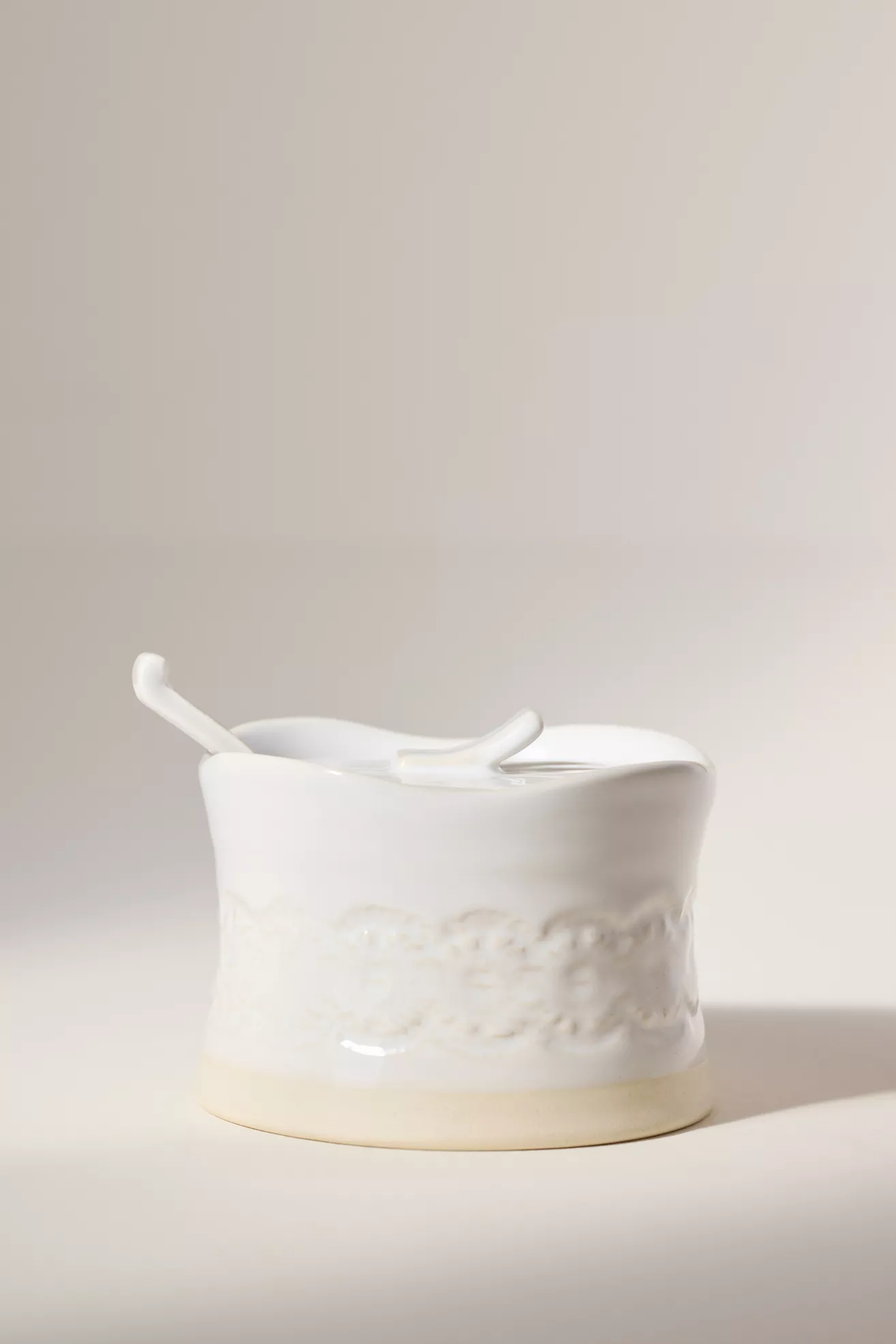 Old Havana Portuguese Stoneware Sugar Bowl