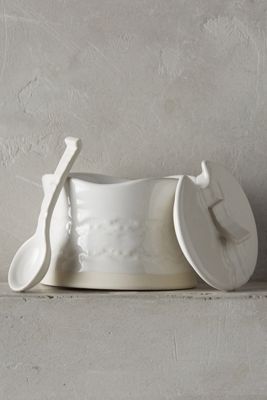 Old Havana Sugar Pot & Spoon