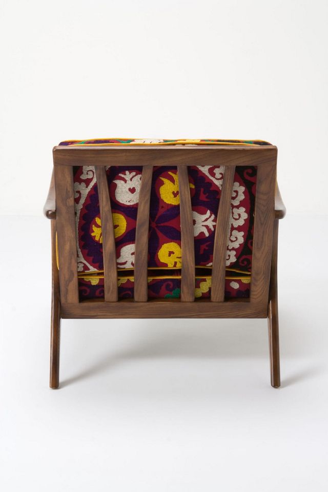 Inge Chair, Vintage Suzani #1