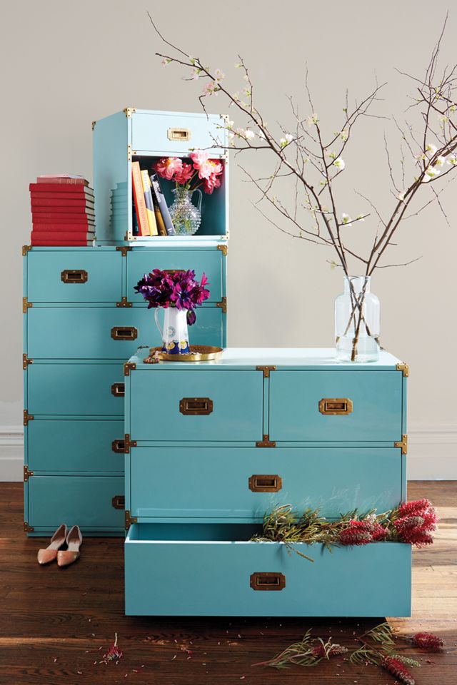 Lacquered Wellington Nightstand #7