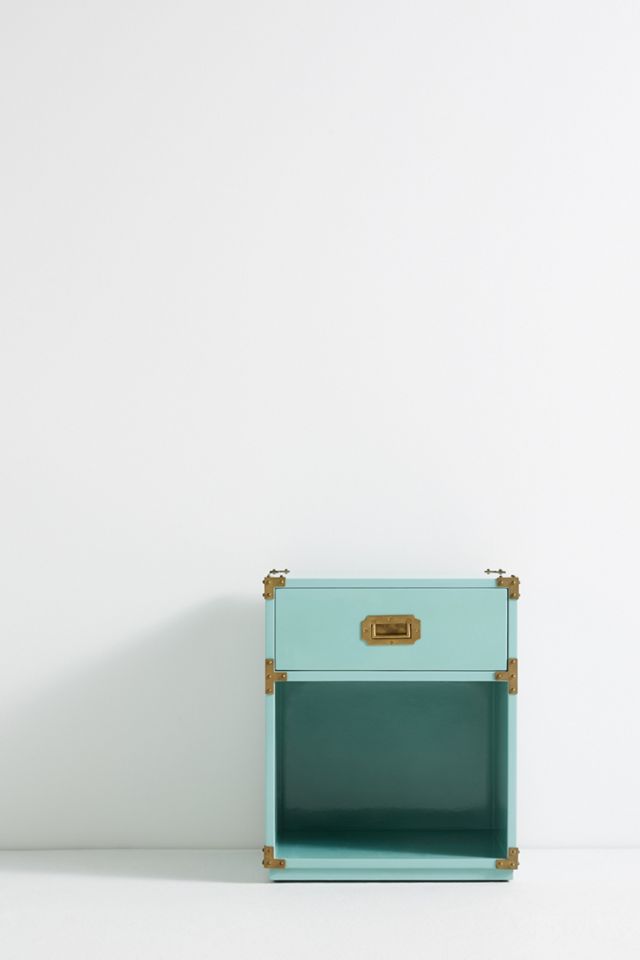 Lacquered Wellington Nightstand #1