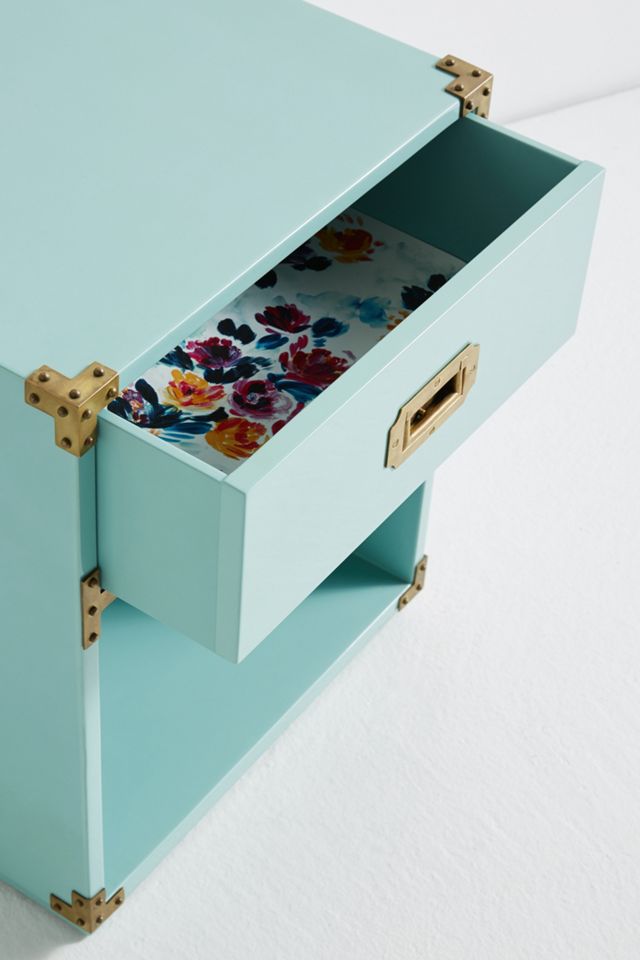 Lacquered Wellington Nightstand #4
