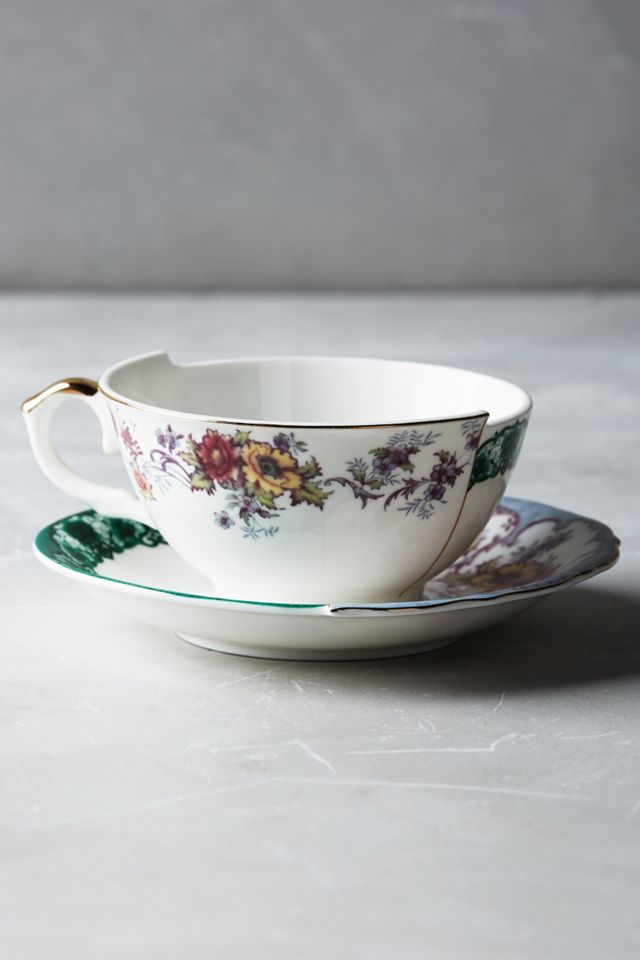 Unlikely Symmetry Cup & Saucer #2