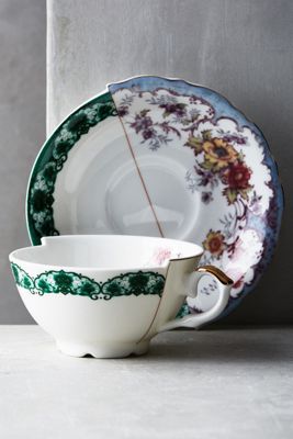 Unlikely Symmetry Cup & Saucer