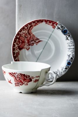 Unlikely Symmetry Cup & Saucer