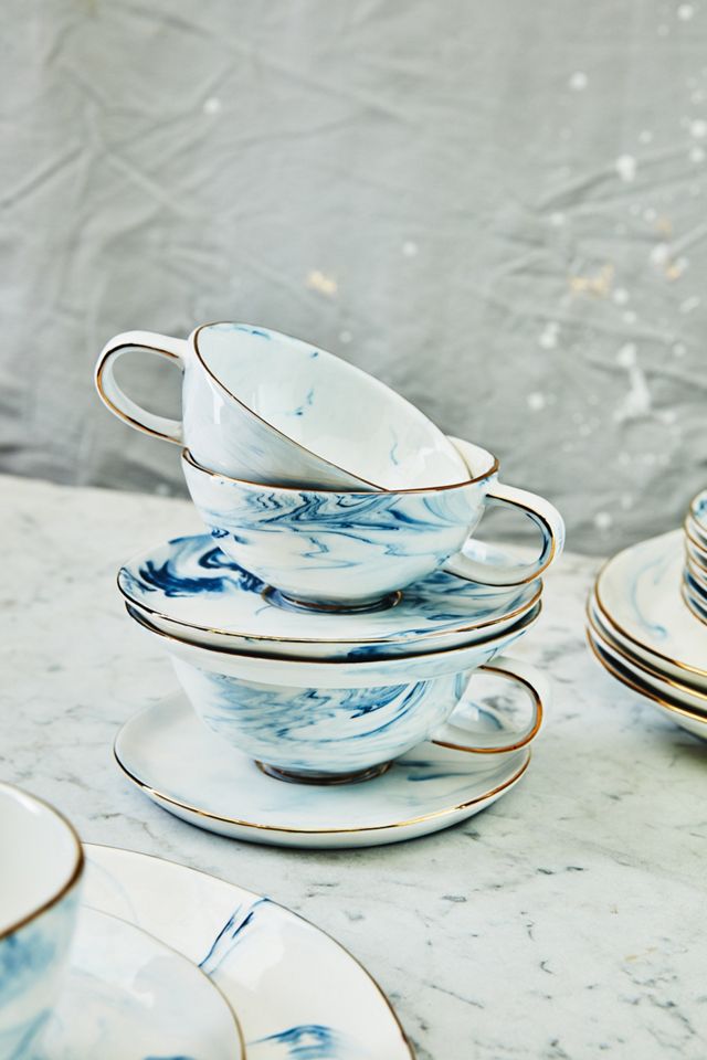 Strata Cup & Saucer #6
