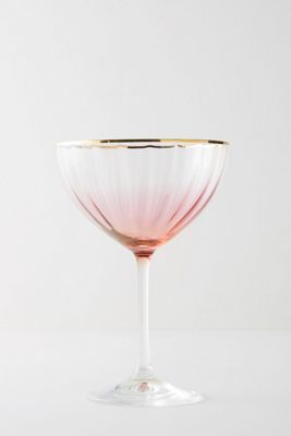 Waterfall Coupe Glass