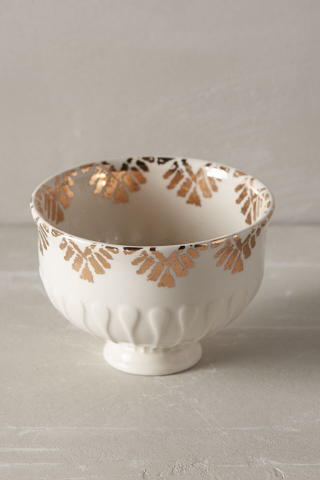 Gilded Thistle Nut Bowl #1