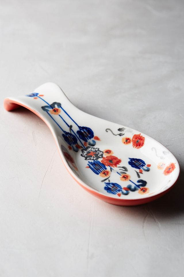 Handpainted Lucerne Spoon Rest #2