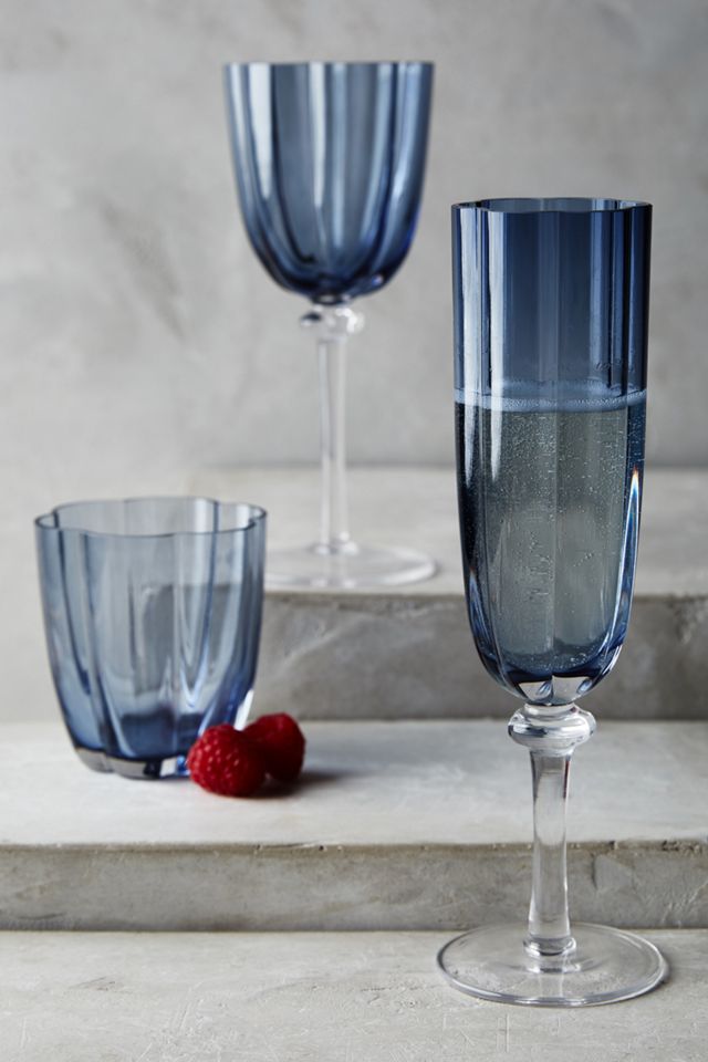 Petal Red Wine Glass #1