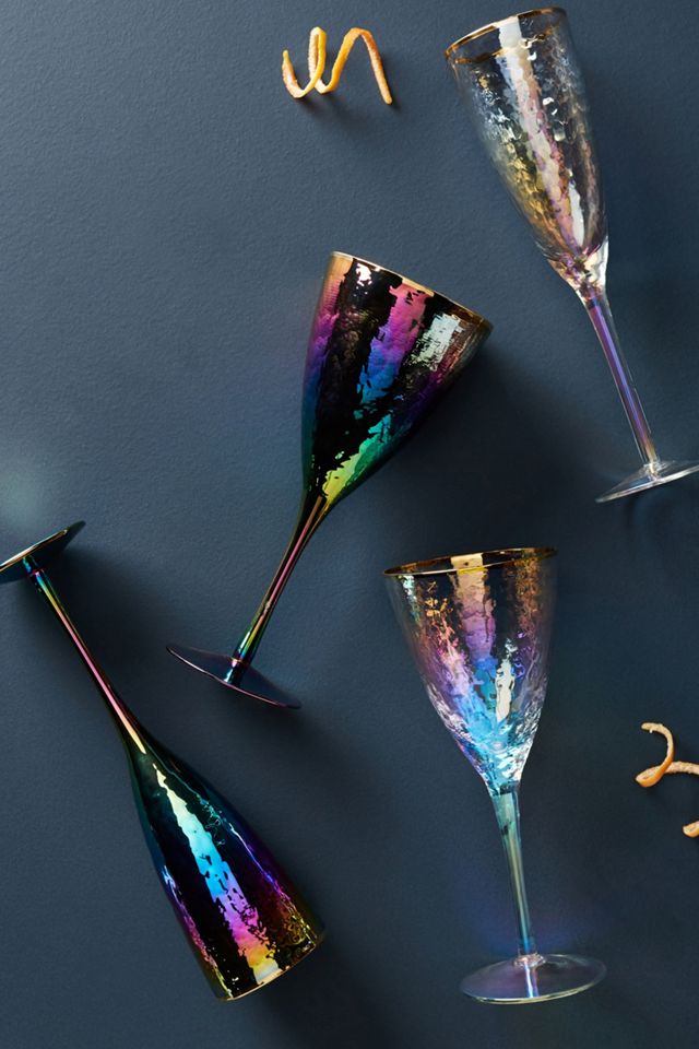 Lustered Wine Glass #2